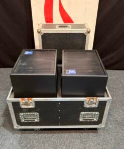 Föön E12BC Subwoofer passiv Tourset 2 Stück im Case Clia Gebrauchtware