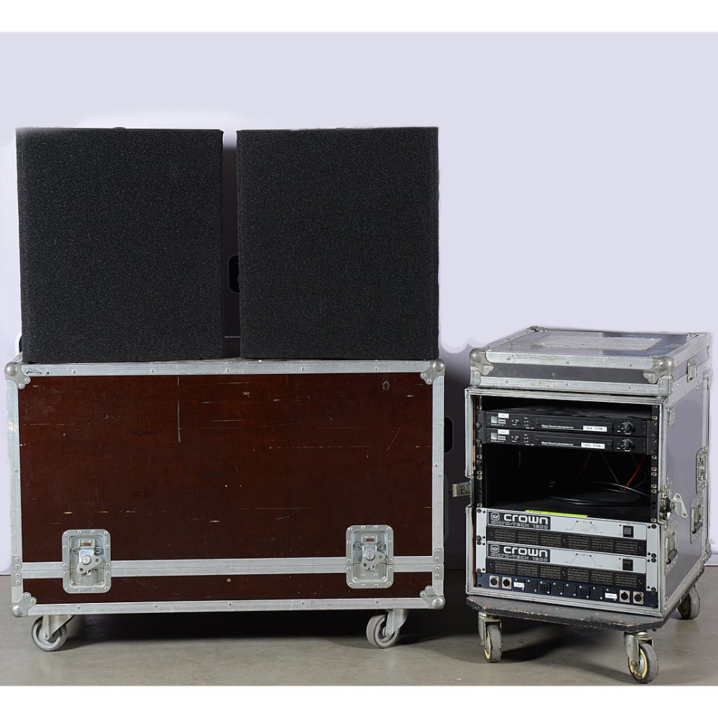 Meyer Sound MSL-2A, S-1 and Crown Micro-Tech 1200 Set